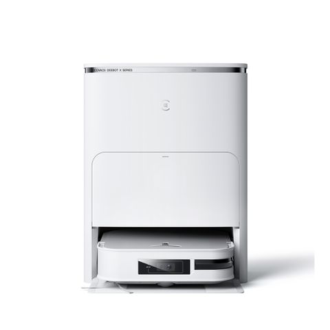 [미개봉 S급리퍼]에코백스 X2옴니 화이트 로봇청소기 자동먼지비움 온수세척 열풍건조