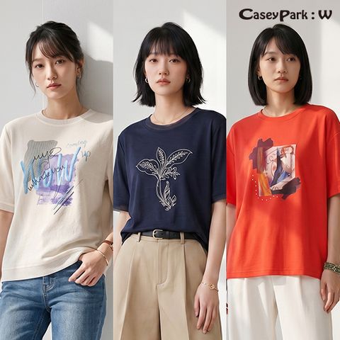 케이시박W 26 썸머 아트웍 티블라우스 3종