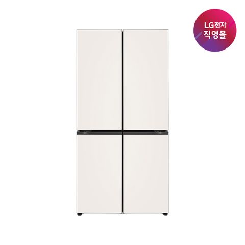 LG 디오스 AI 오브제 냉장고 글라스 870L 1등급 [H876GBB011/H876GGA011]