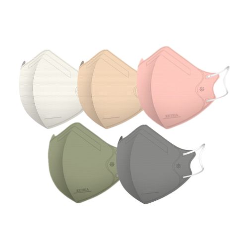 [키리아] KF94 귀편한 새부리형 컬러마스크 100매 