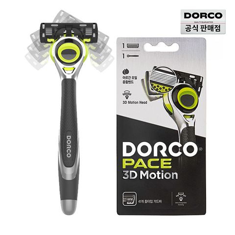 [도루코]페이스 3D모션 7중날 저자극 밀착 면도기