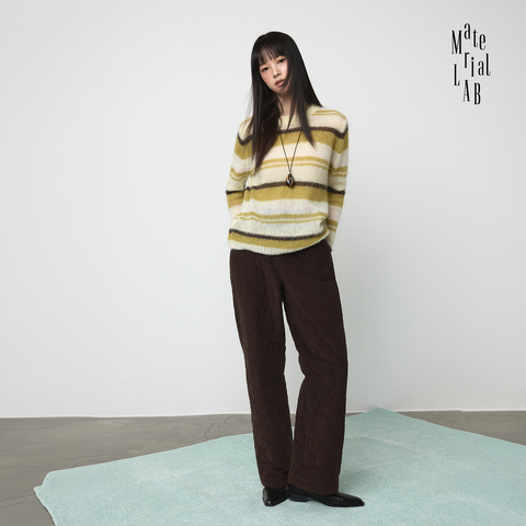 머티리얼랩 26FW 코듀로이 패딩 팬츠
