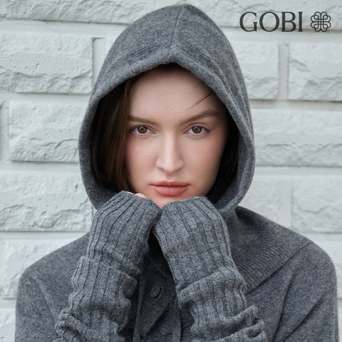 고비(GOBI) 캐시미어 100 스트링 바라클라바 숄