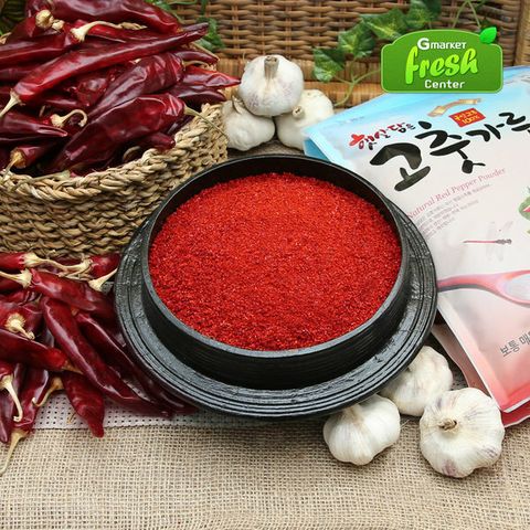 국내산 고춧가루/소백산 영주/보통매운맛 김장용 500g