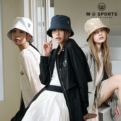 [MU SPORTS] 엠유 유니크 패턴 리버시블 버킷햇 1종