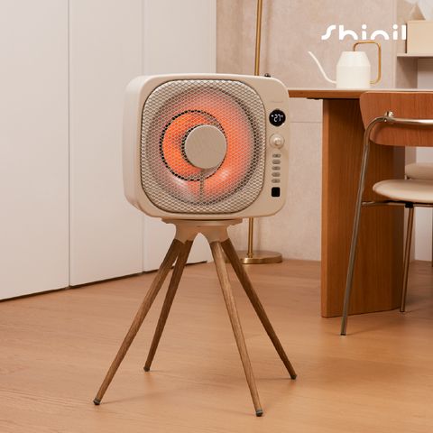 24년형 신일 에코팬 레트로 큐브 히터_베이지 (SEH-FN600BE)