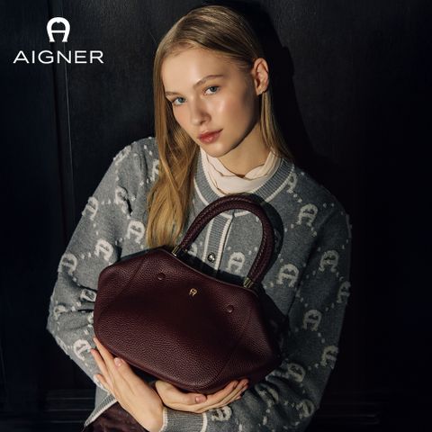 아이그너 까레 소프트 핸드백 M