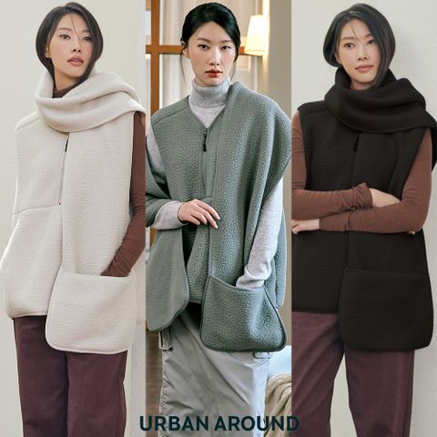 어반어라운드 25FW 플리스 롱 머플러 1종