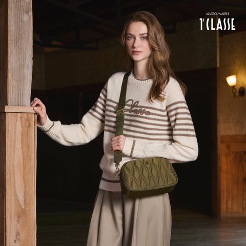 프리마클라쎄 아르코 퀼팅 크로스백(+스트랩 2종)