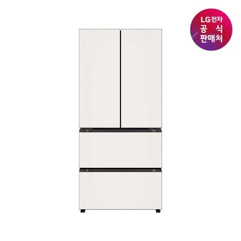 LG 디오스 오브제 김치냉장고 480L 베이지 [Z484GBB123S]