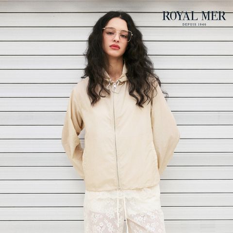 로얄메르 26SS 엠블럼 윈드브레이커