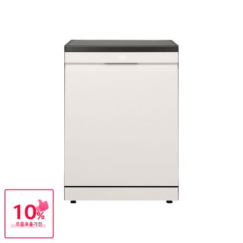 LG 디오스 오브제 트루스팀 식기세척기 14인용 프리스탠딩 [DFE6BGE]
