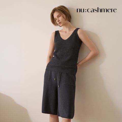 [런칭가 69000원]누캐시미어 26SS new 페이퍼얀 슬리브리스탑