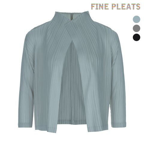 [백화점동일브랜드] [FINE PLEATS] 피네 플리츠 7부 숏 가디건 [3컬러]