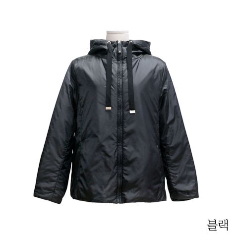 막스마라 그린하 후드 패딩 재킷