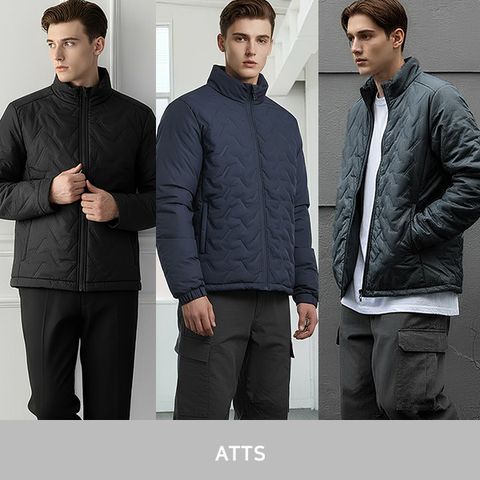 [25FW][ATTS] 엣츠 남성 고주파 패딩 점퍼 1종