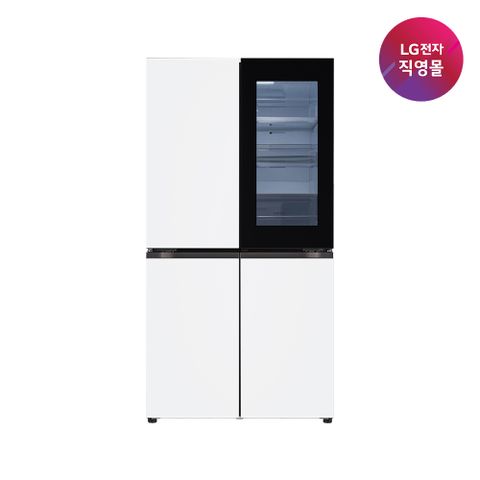 LG 디오스 AI 오브제 냉장고 노크온 매직스페이스 [T876MQQ412]