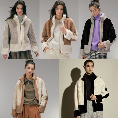 [방송에서만 세일 론칭가 149000원] 리오벨 FauxFur 리버시블 하이넥 하프코트