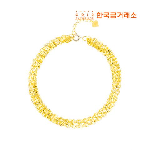 [손주사랑 골든데이] 한국금거래소 24K 순금 샤인쉘 팔찌