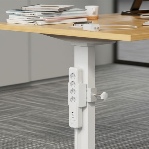 엔산마운트 PM-H04 멀티탭 홀더 파워스트립 클램프형 책상다리용 데스크용 프레임용