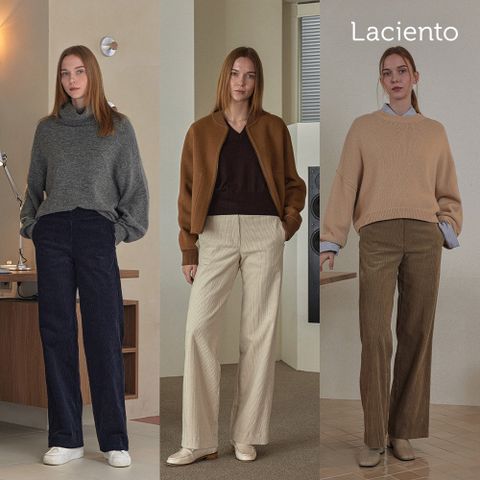 [론칭가 49900원] 라씨엔토 FW 코튼 스판 코듀로이 팬츠 1종