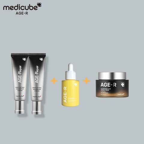 [메디큐브] 메디큐브 에이지알 크림앰플 BEST 3종세트 (리페어크림 x 2 + 글루타치온앰플 + 글루타치온크림
