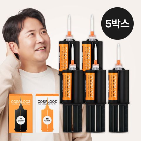 코살루즈 뿌리새치 퀵 염색제 본품 5개