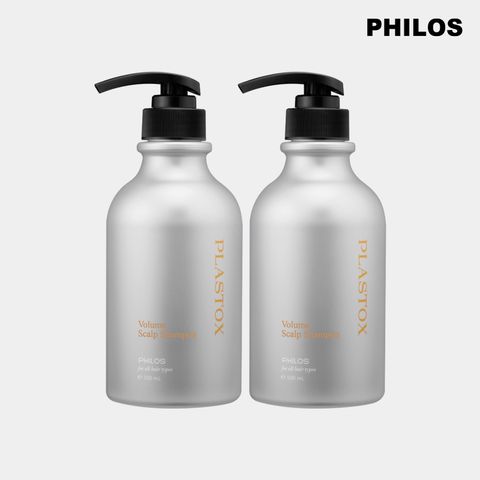 [필로스] 필로스 PLASTOX 볼륨 스칼프샴푸 500ml 2개