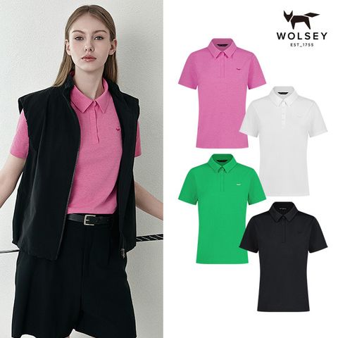 [최초가 99000원][25SS최신상][Wolsey] 울시 여성 쿨맥스 카라셔츠 4종