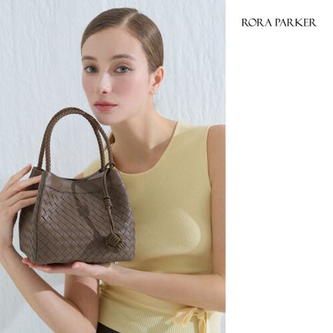 [로라파커] 25SS 양가죽 위빙백