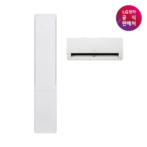 [LG 공식판매처] LG 휘센 오브제 뷰2 에어컨 2in1 FQ18FU1EA2