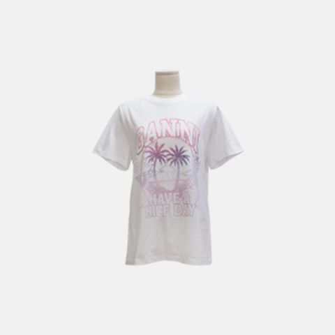 (가니) 로고 프린팅 반팔 티셔츠(T3918151)