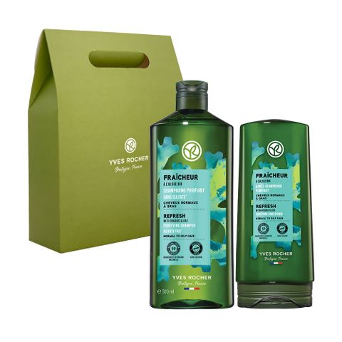 [선물박스증정] 이브로쉐 알게 샴푸300ml + 컨디셔너200ml
