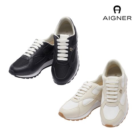 아이그너 메쉬 블록 스니커즈