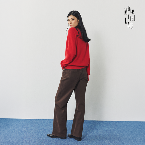머티리얼랩 26FW 컴포트 스트레이트핏 데님 팬츠