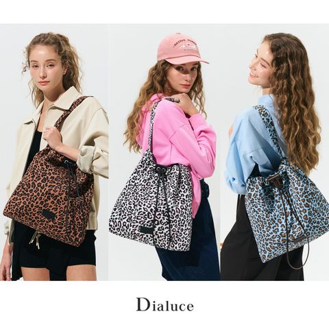 디아루체 26 SS 패턴 숄더백 (가방 + 파우치)