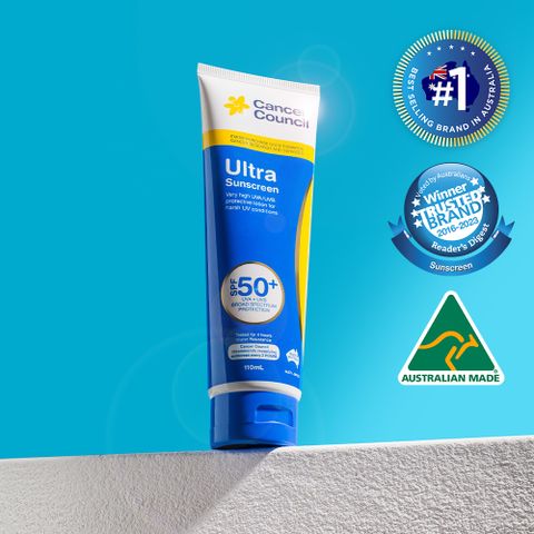 캔서카운슬 울트라 썬스크린로션 SPF 50+ 250ml 호주 선크림 선블록