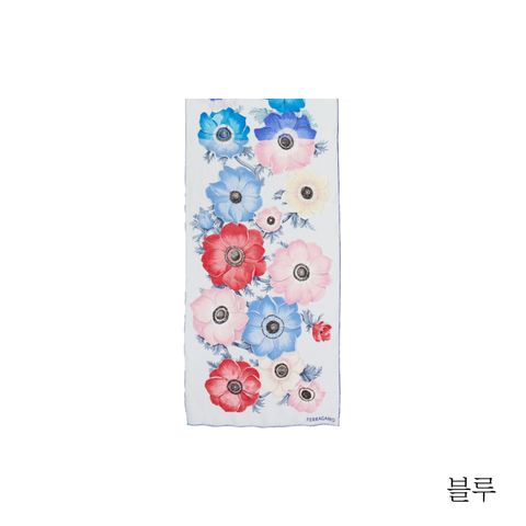 [페라가모] 플로럴 실크 스카프