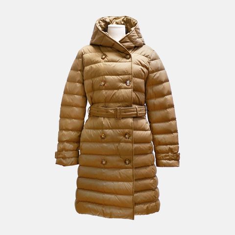 (버버리) 후디드 롱 벨트 패딩(80911101)