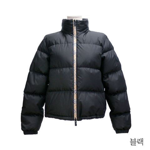 버버리 체크 포인트 푸퍼 다운