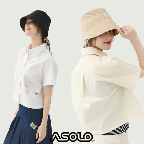 아솔로 26SS 더블 버킷햇 여성용