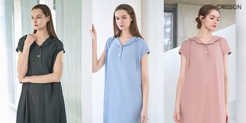 [크레송] 썸머 후디 원피스 1종