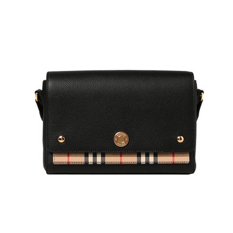 [버버리] 노트 체크 크로스백