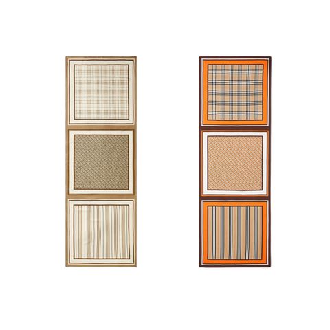 [버버리] 몽타주 빅 스카프