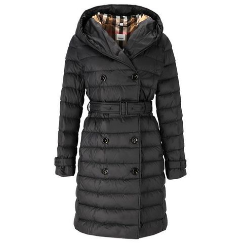 [버버리] 위틀리 여성 벨티드 롱다운 패딩