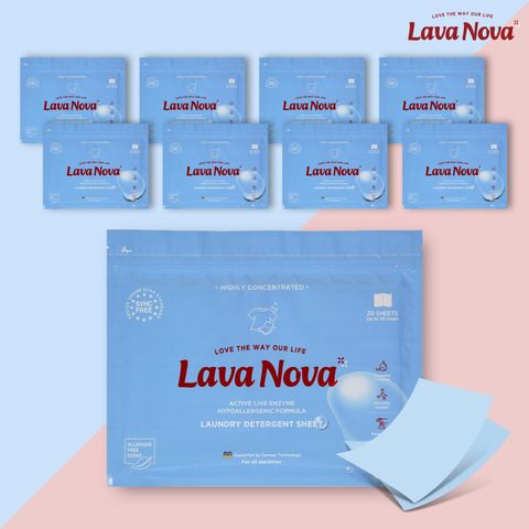 라바노바 시트세제 총(180매 20매x9팩)