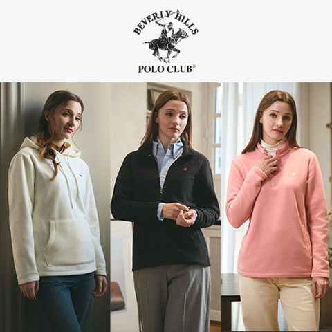 비버리힐즈폴로클럽 여성 폴라플리스 3종