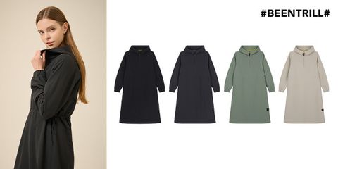 빈트릴 25FW 여성 아노락 원피스 1종