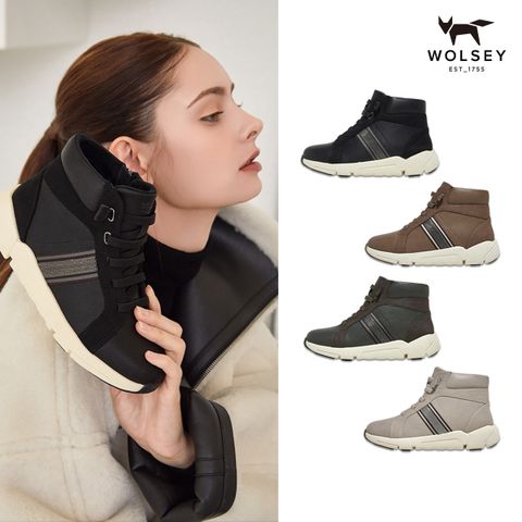 [25FW][Wolsey] 울시 여성 하이탑 스니커즈