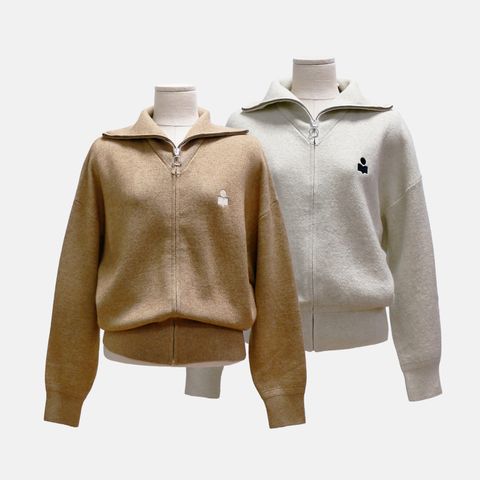 (이자벨마랑) 로고 집업 가디건(CA0004FBA3L75E)